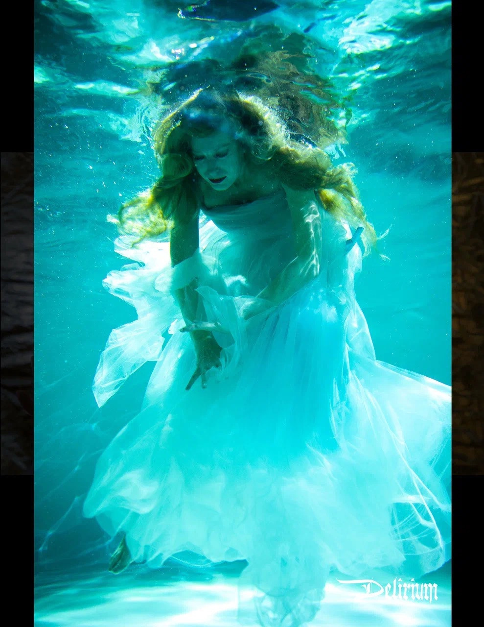 Водная стихия. Журнал Delirium Magazine. Визуальный художник Лиана Даренская, Москва