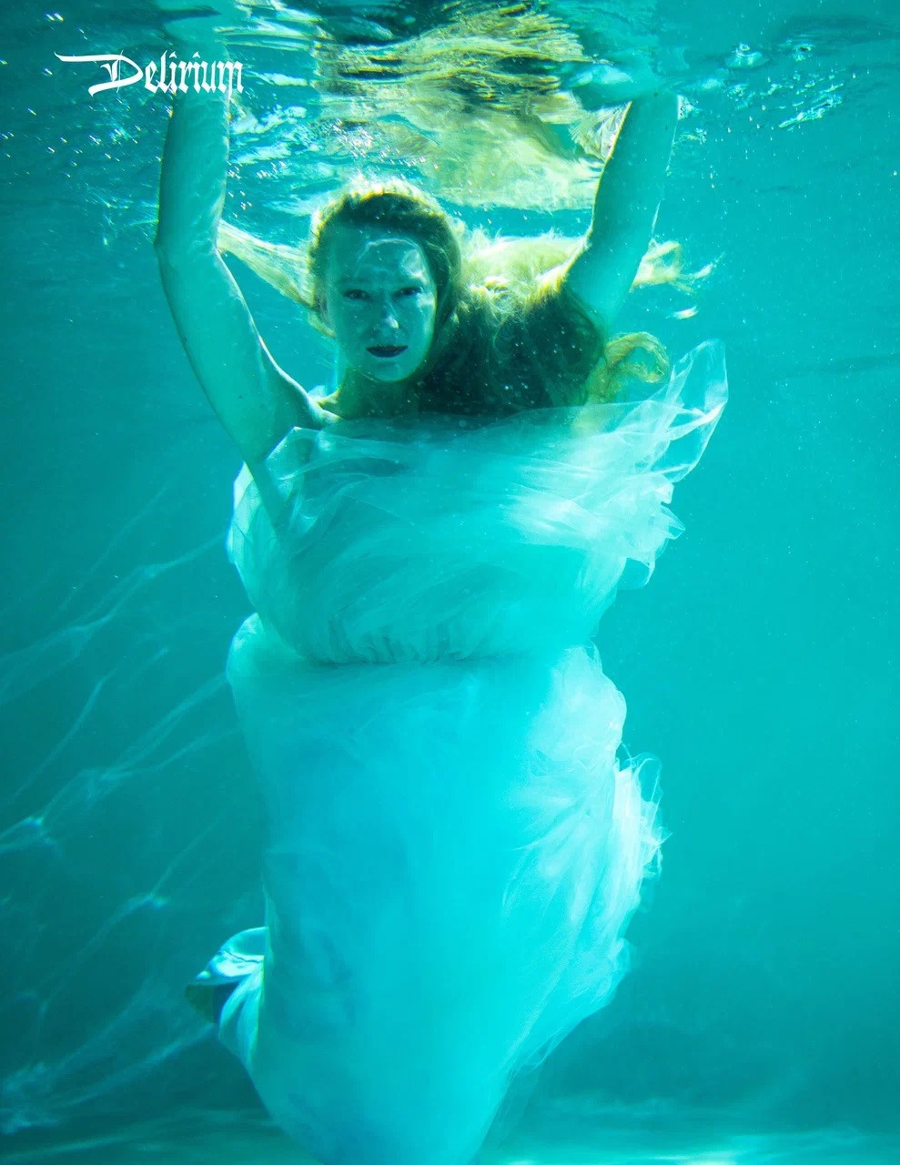 Водная стихия. Журнал Delirium Magazine. Визуальный художник Лиана Даренская, Москва