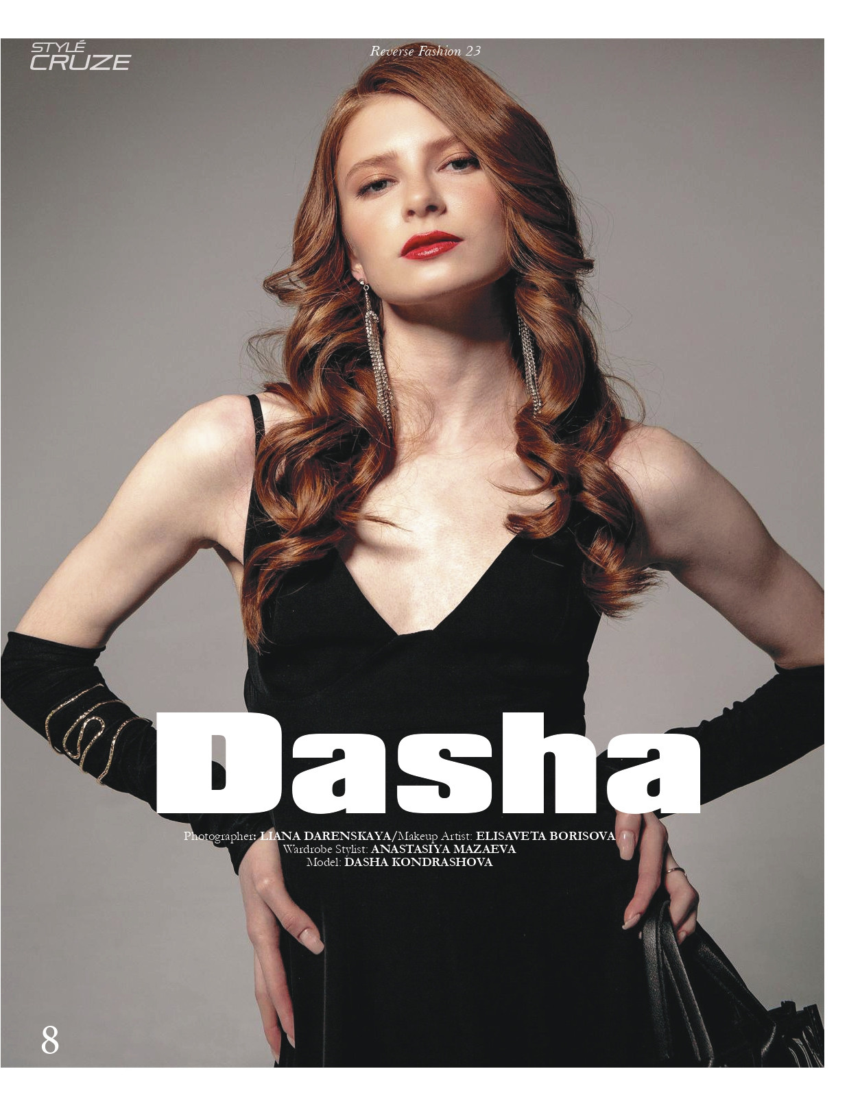 Style Cruze Magazine.USA. Визуальный художник Лиана Даренская, Москва