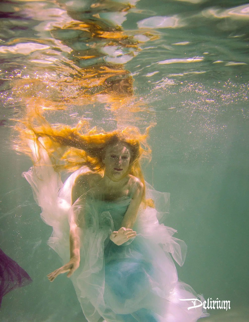 Водная стихия. Журнал Delirium Magazine. Визуальный художник Лиана Даренская, Москва