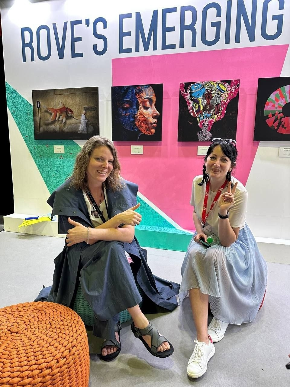 WORLD ART DUBAI 2025. Художник Анастасия Кисткина, Петербург