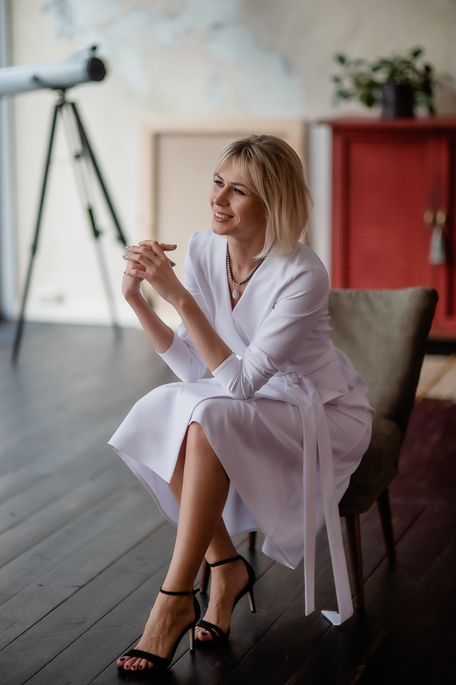 Мария необычная Новогодняя фотосессия. Портретный фотограф в Москве, Московской области. Деловой портрет