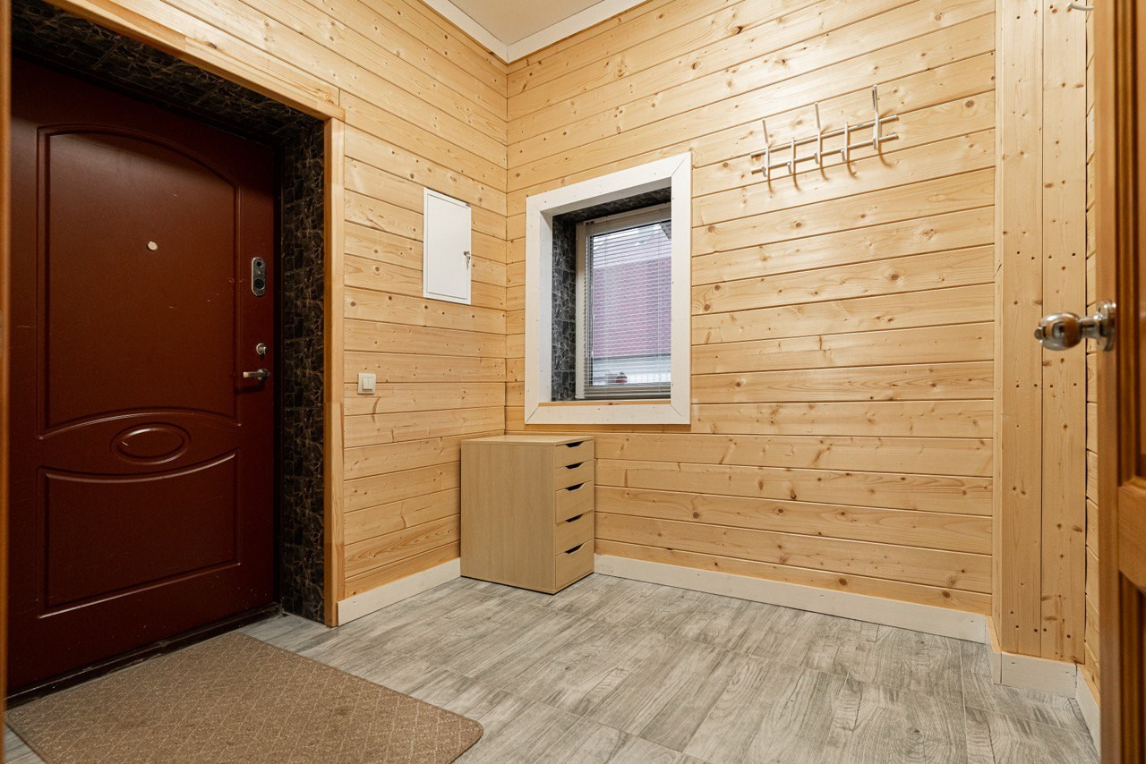 предбанник в бане в коттедже в Заостровье