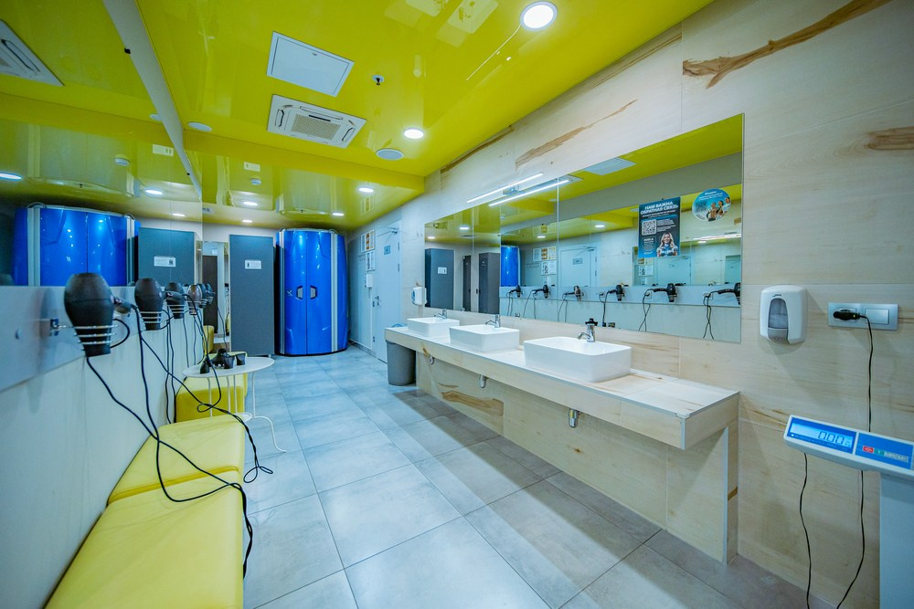 Интерьерная фотосъёмка для фитнес-клуба Fintess House
