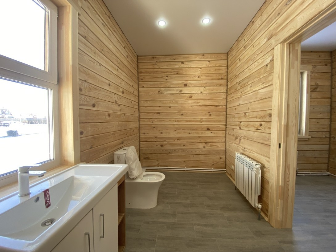 Студия + 3 спальни 112 м². Уральский завод Профилированного бруса в Челябинске