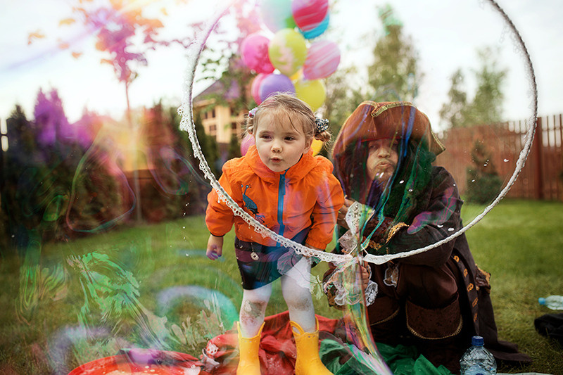 Фотосъемка детского праздника. Семейный и детский фотограф в Москве