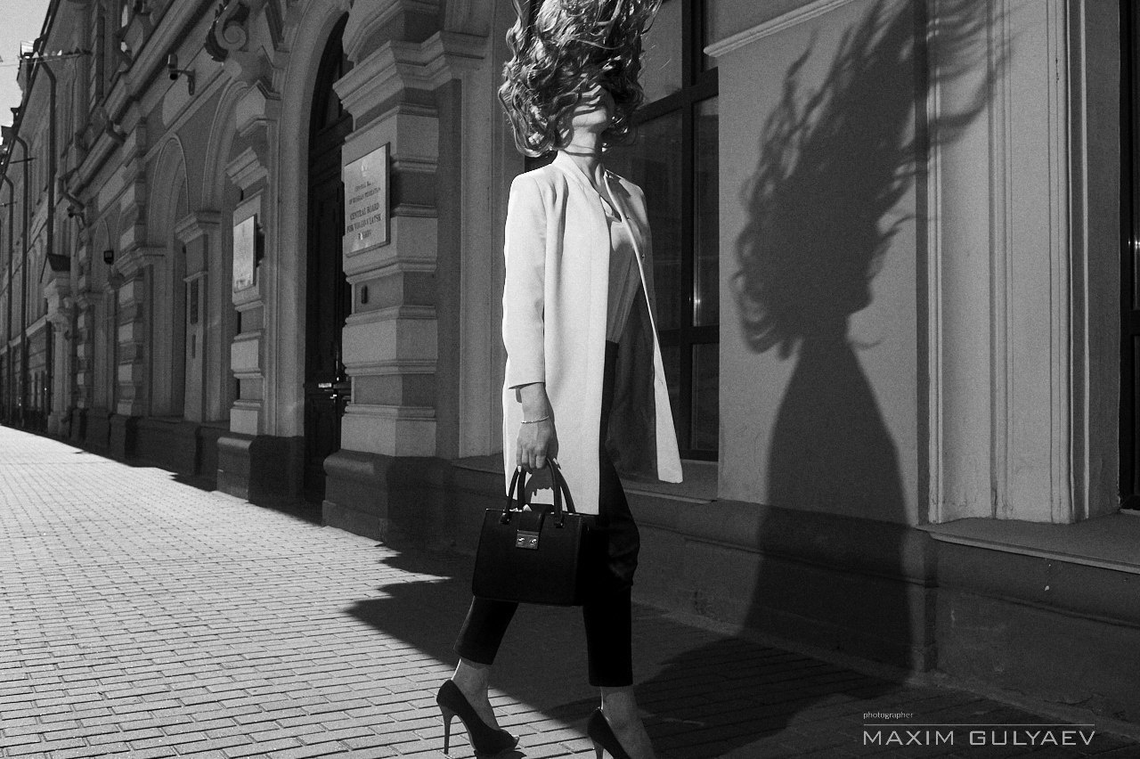 Фэшен фотосессия на улице Рождественской