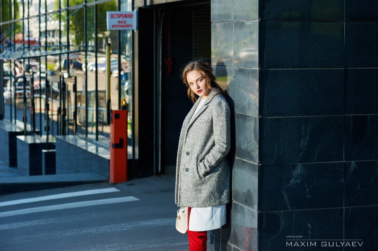 Фэшен фотосессия на улице Рождественской