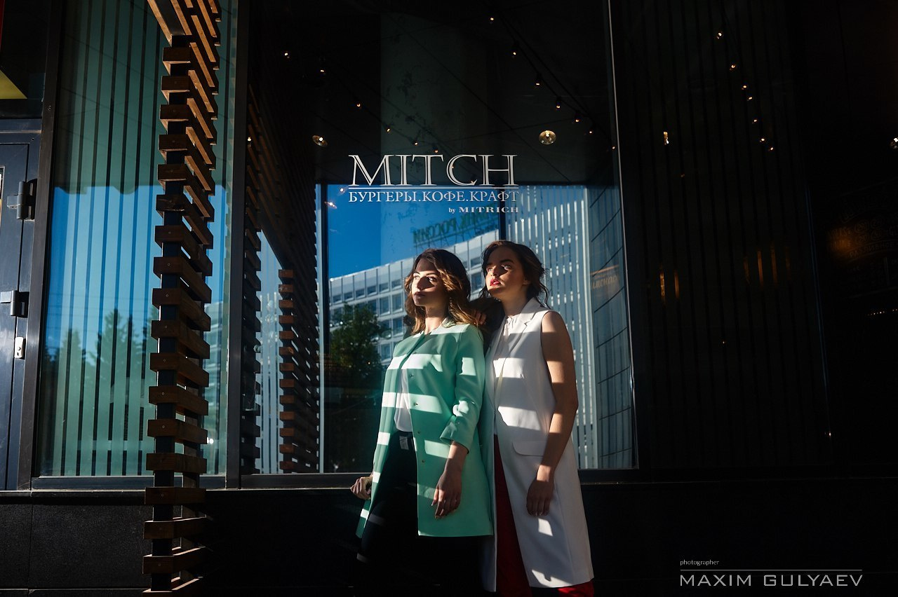 Фэшен фотосессия на улице Рождественской