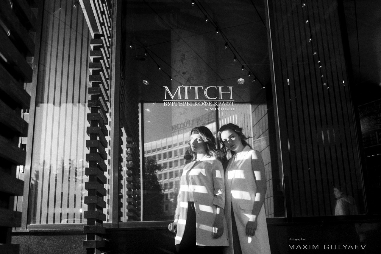 Фэшен фотосессия на улице Рождественской