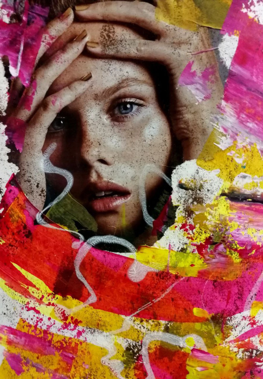 Коллажи из вырезок журнала цена