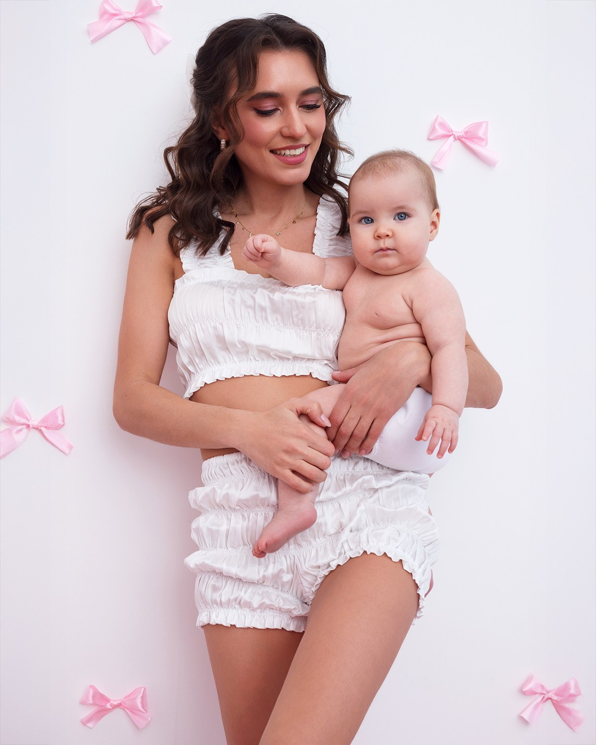 Фотосессия мамы с дочкой. Фотограф беременности, фотограф новорожденных Анна Нельзина