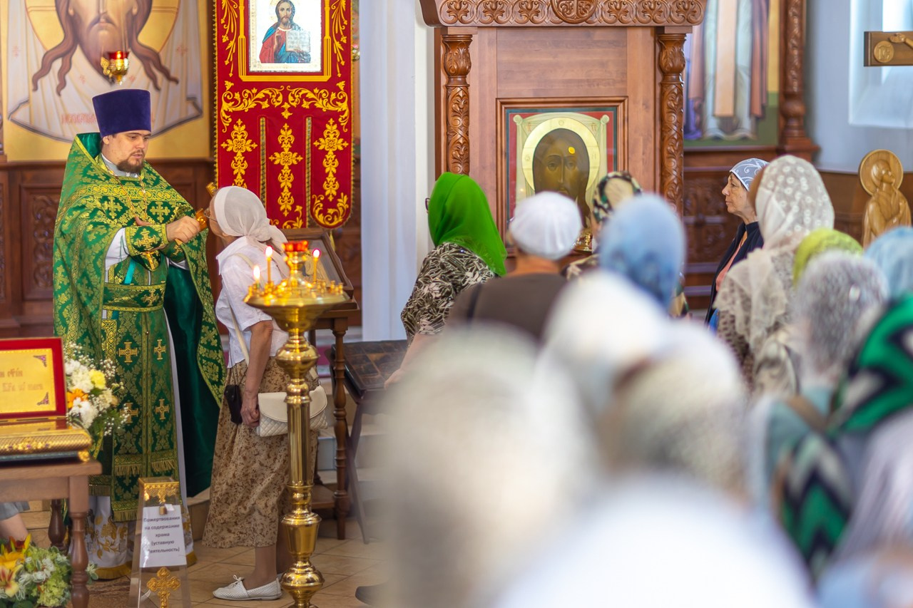 Малый престольный праздник храма. Саратовское Северо-Западное благочиние