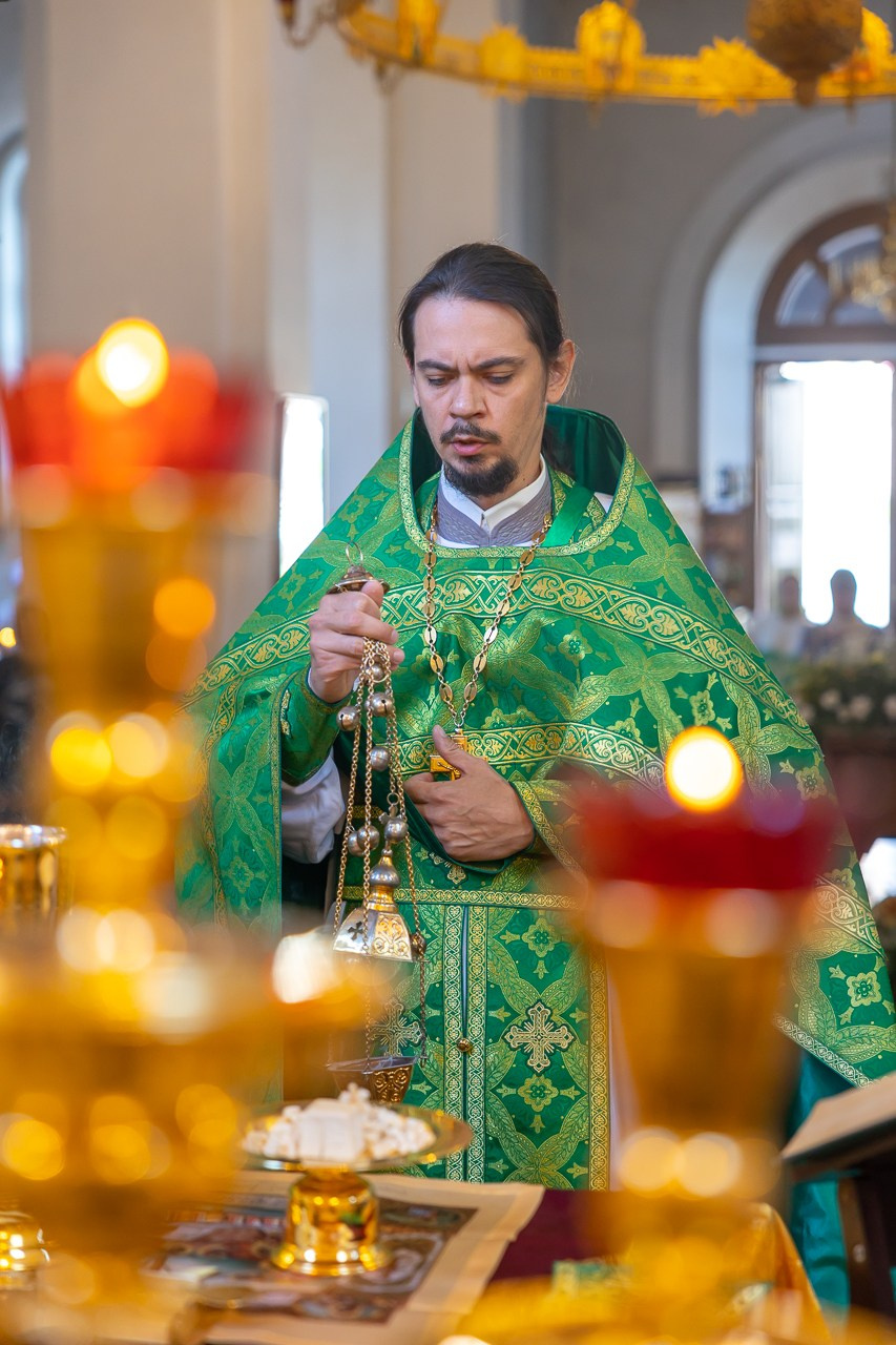 Малый престольный праздник храма. Саратовское Северо-Западное благочиние