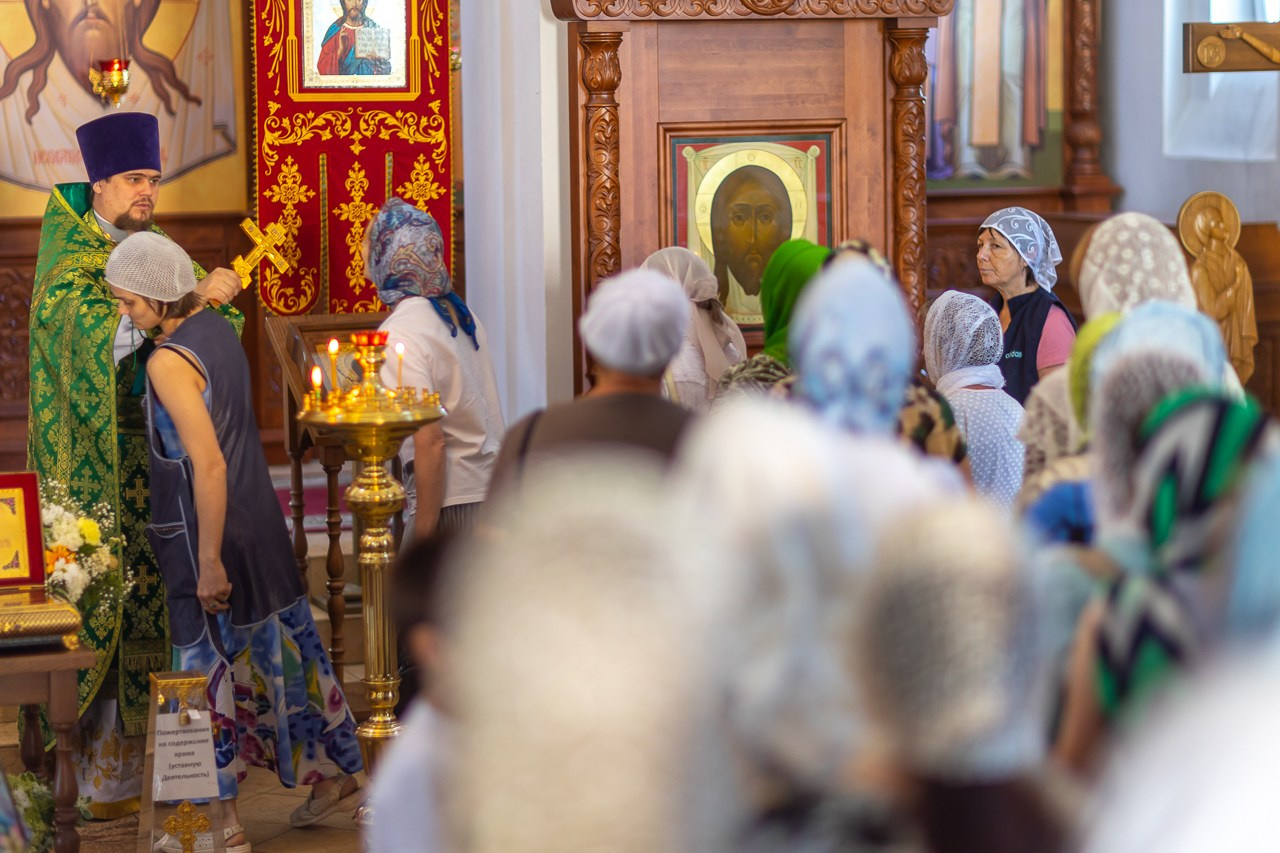Малый престольный праздник храма. Саратовское Северо-Западное благочиние