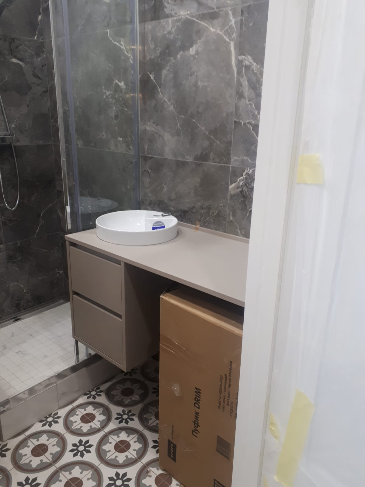 Квартира-студия, проект «Вуаль» 27кв.м, фото. Дизайнер интерьеров Olala interior design