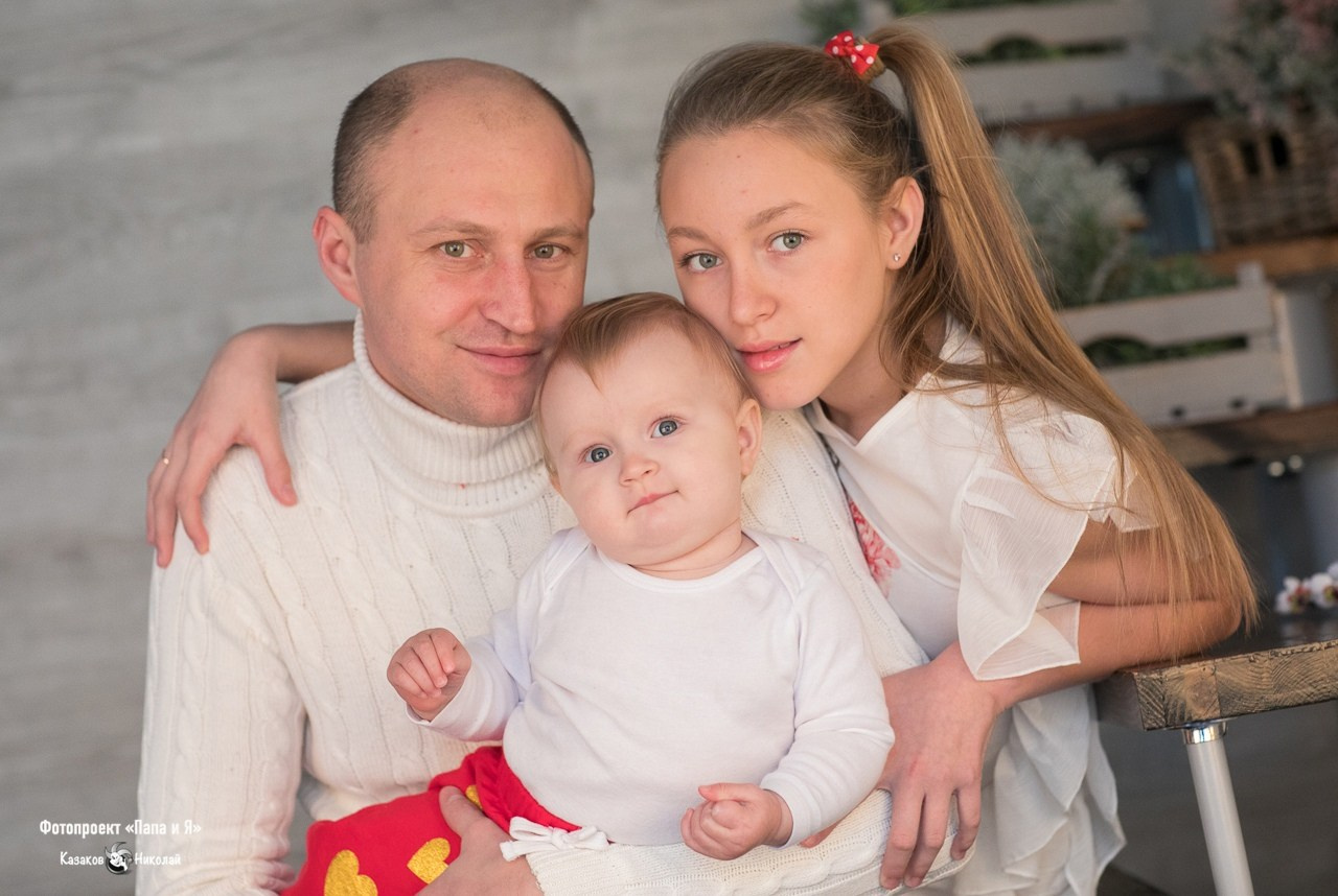 ФОТОПРОЕКТ «ПАПА И Я». Николай Казаков. Профессиональный фотограф. Преподаватель фотографии