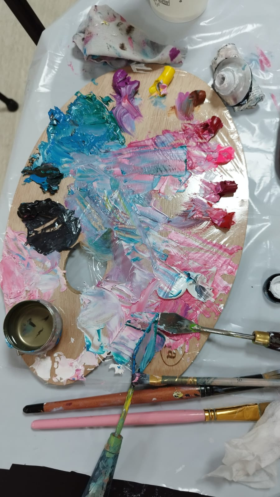 день рождения с краской