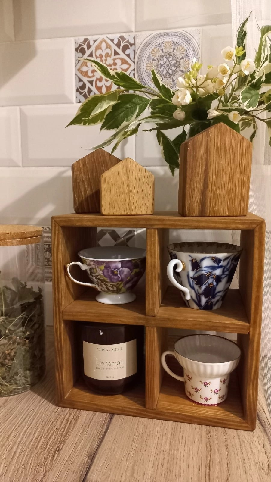 Домик для чашек. Разделочные доски и деревянная мебель на заказ