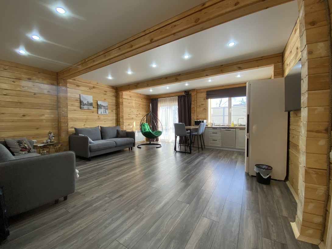 Проект Райский 2 спальни 90 м². Уральский завод Профилированного бруса в Челябинске