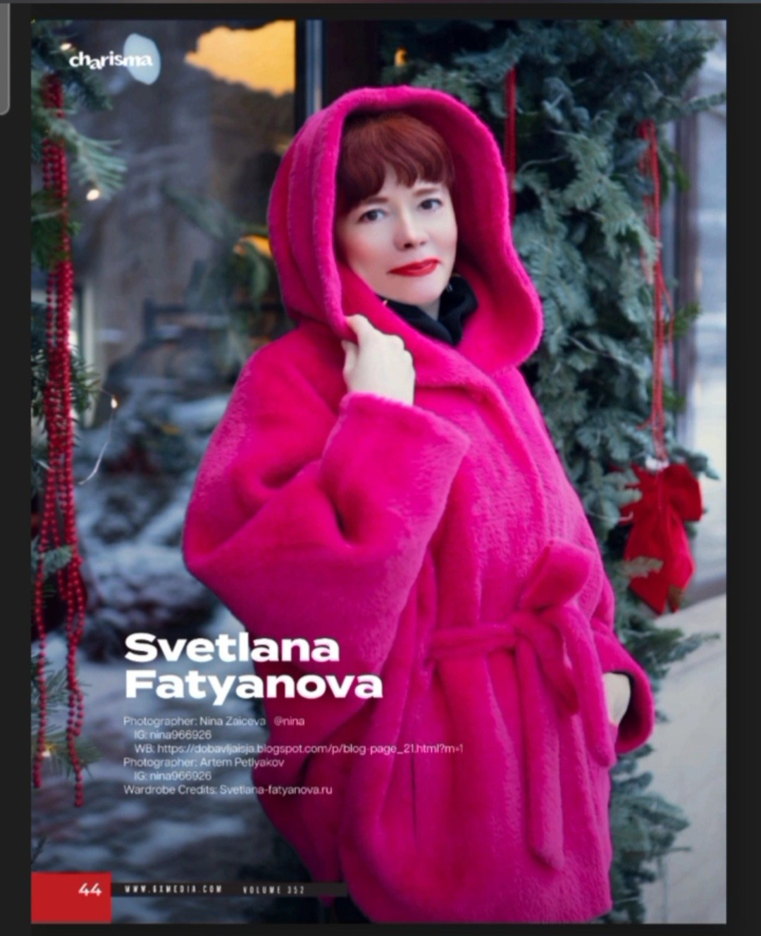 Model Charisma, Франция, Филиппины, Индонезия, magazine. Светлана Фатьянова