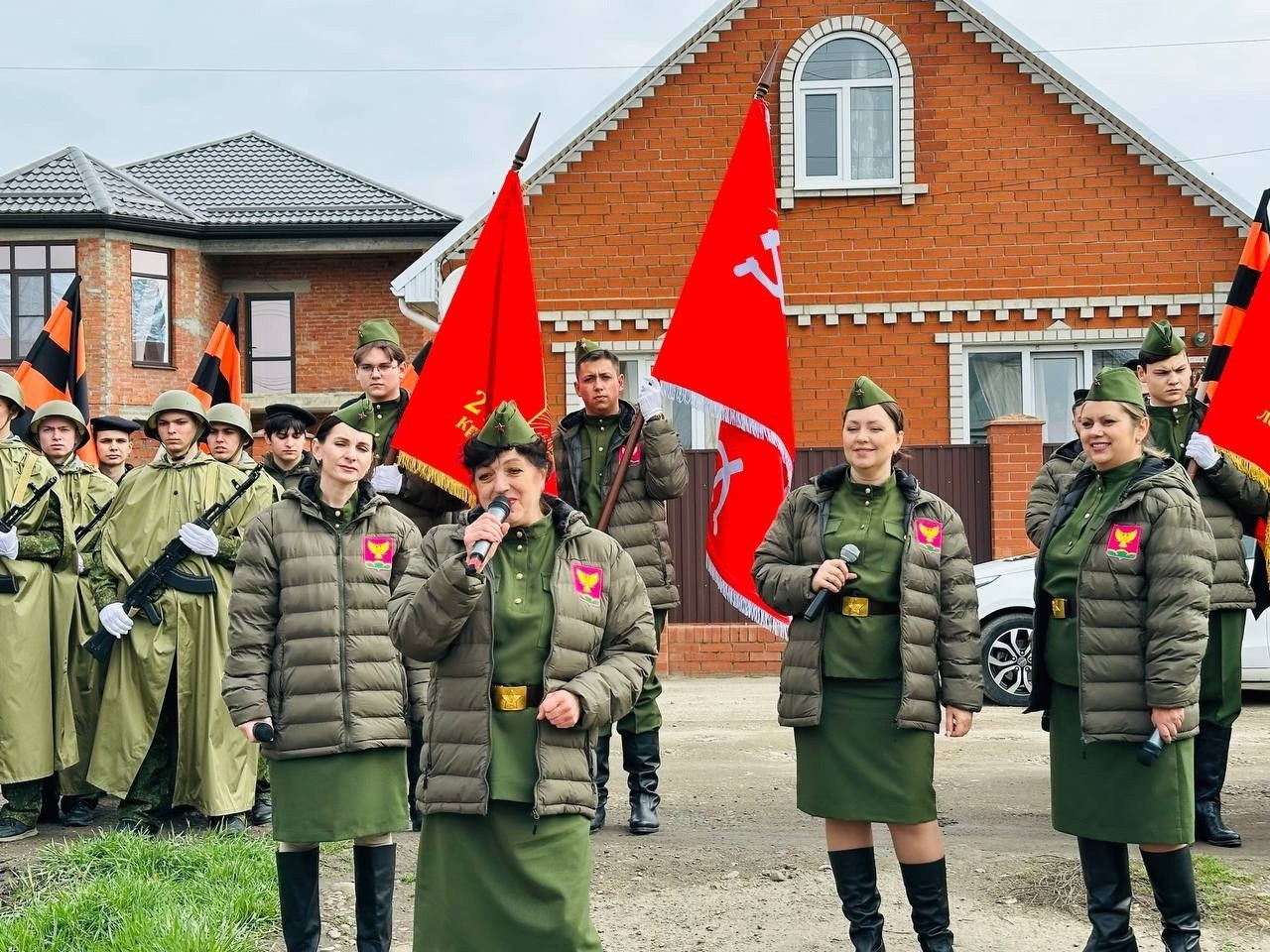 Торжественное вручение юбилейных медалей в честь 80-летия Победы. Новотитаровский Дом культуры