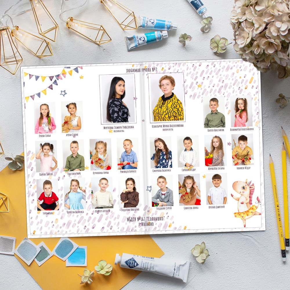 Выпускные альбомы в детский сад 1 разворот супер мини заказать Иваново Ярославле Костроме Владимире. Выпускные альбомы в Иваново в детский сад и школу. Александр и Светлана Янкины