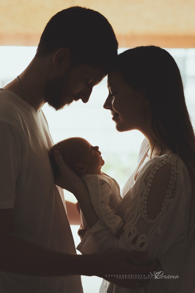 Фотосессия дома с новорожденным. Фотограф новорожденных в Магнитогорске Ксюша Борисова