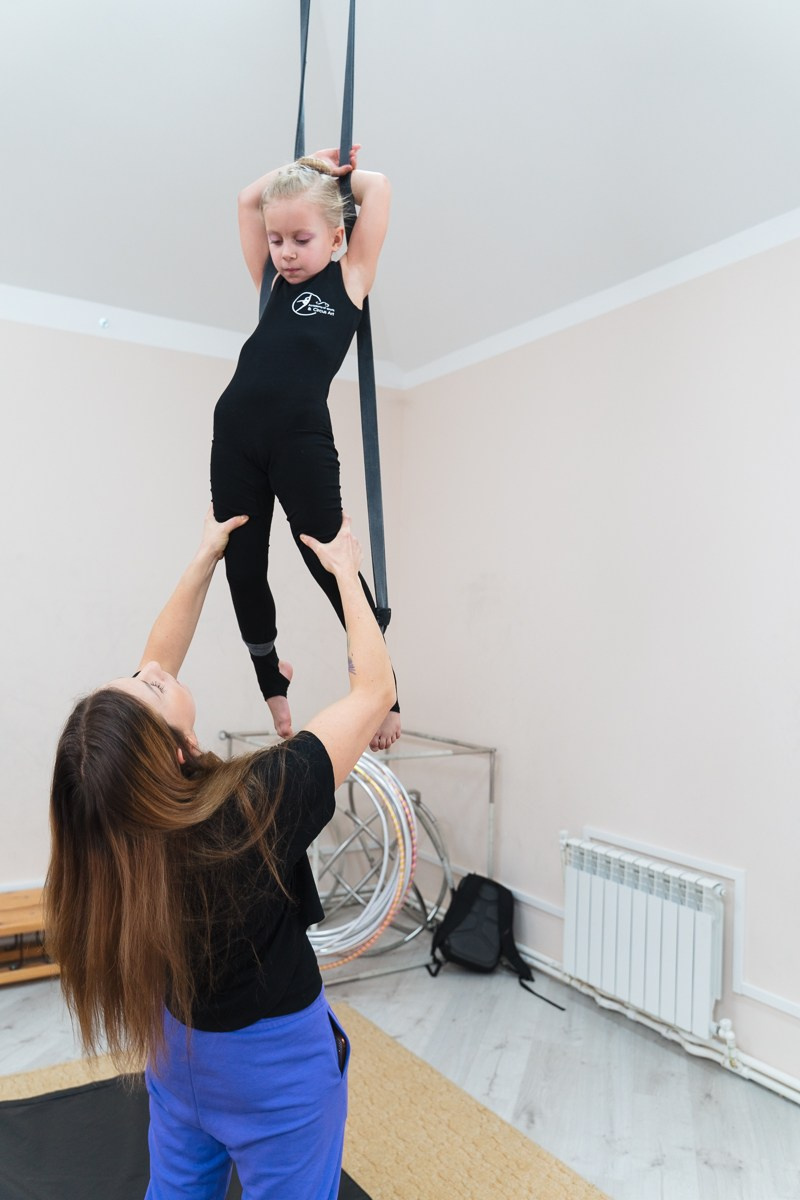 Тренировка в цирковой студии. Репортажный и семейный фотограф в Санкт-Петербурге Тарас Марченко