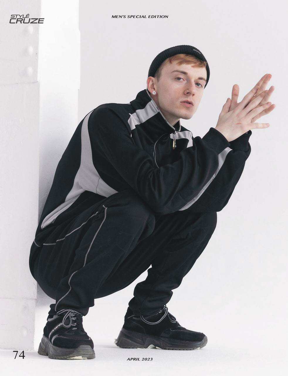 Съемка Ивана для журнала STYLÉCRUZE. Фотограф в Санкт-Петербурге Роман Петров