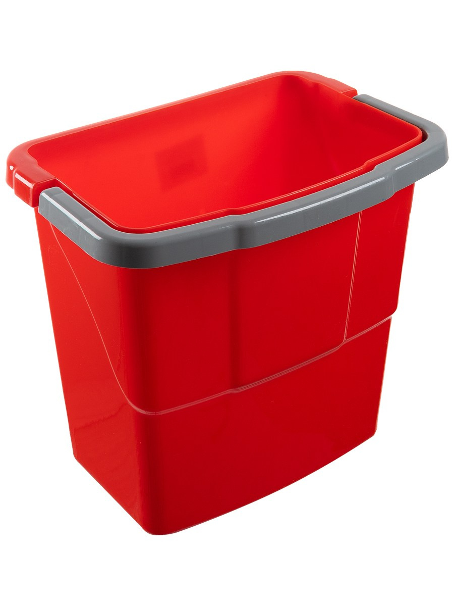 Ведро красное