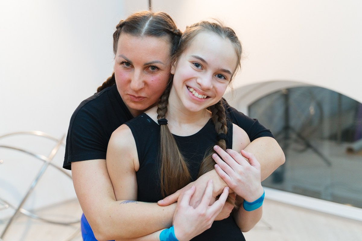 Тренировка в цирковой студии. Репортажный и семейный фотограф в Санкт-Петербурге Тарас Марченко