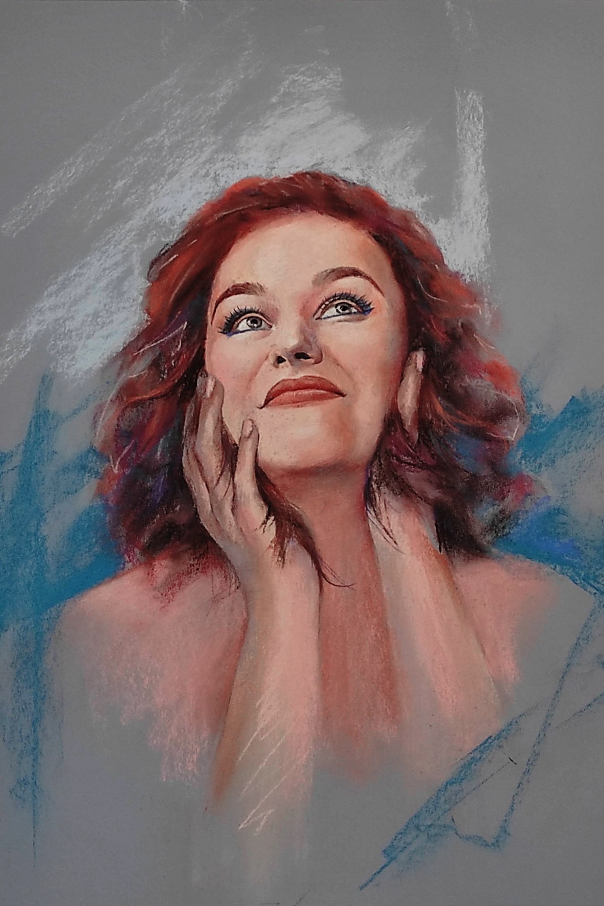 Пастельная бумага, пастель 50x60