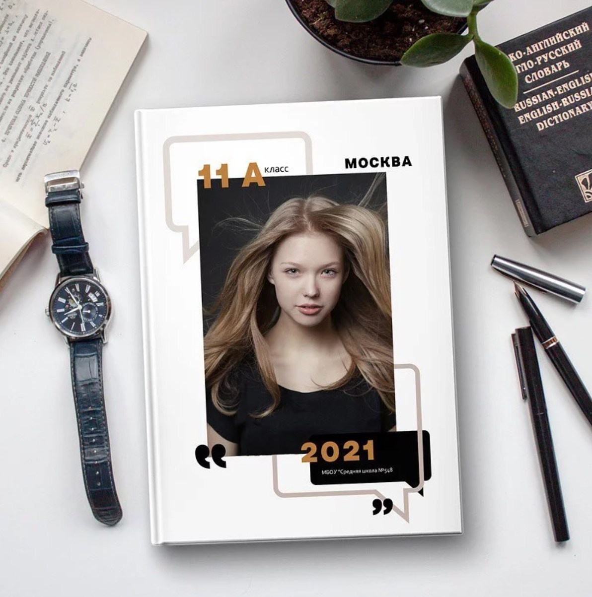 Макет фотокниги 9 -11 класс — Кавычки. Фотокниги и выпускные альбомы в Иваново
