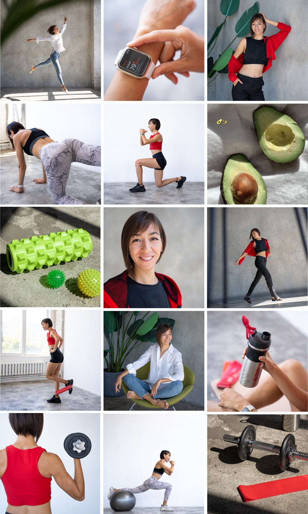 лента инстаграм для фитнес-тренера