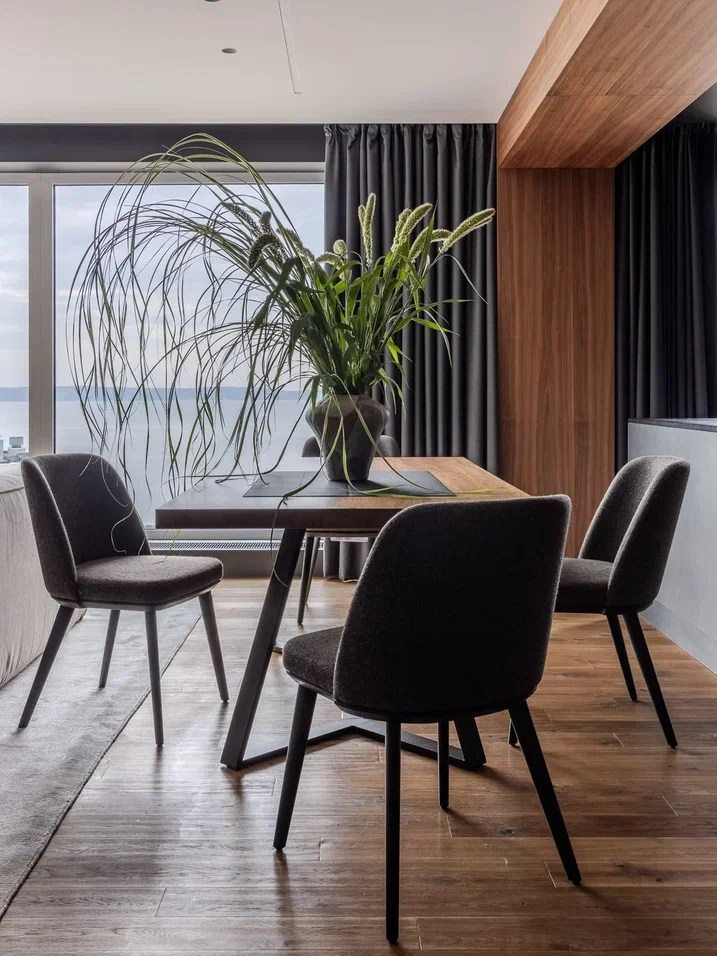 Квартира для молодого IT-специалиста площадью 250 м² на 21 этаже. Студия дизайна интерьера «Строчка» | Москва, Санкт-Петербург, Самара, Казань, Тольятти, Ульяновск и другие города России