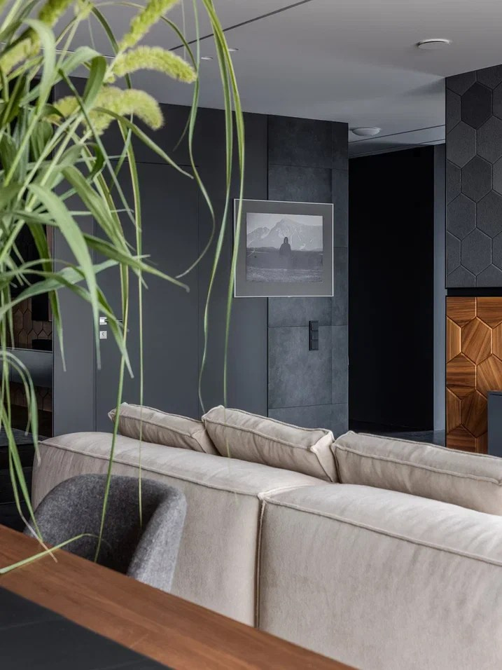 Квартира для молодого IT-специалиста площадью 250 м² на 21 этаже. Студия дизайна интерьера «Строчка» | Москва, Санкт-Петербург, Самара, Казань, Тольятти, Ульяновск и другие города России