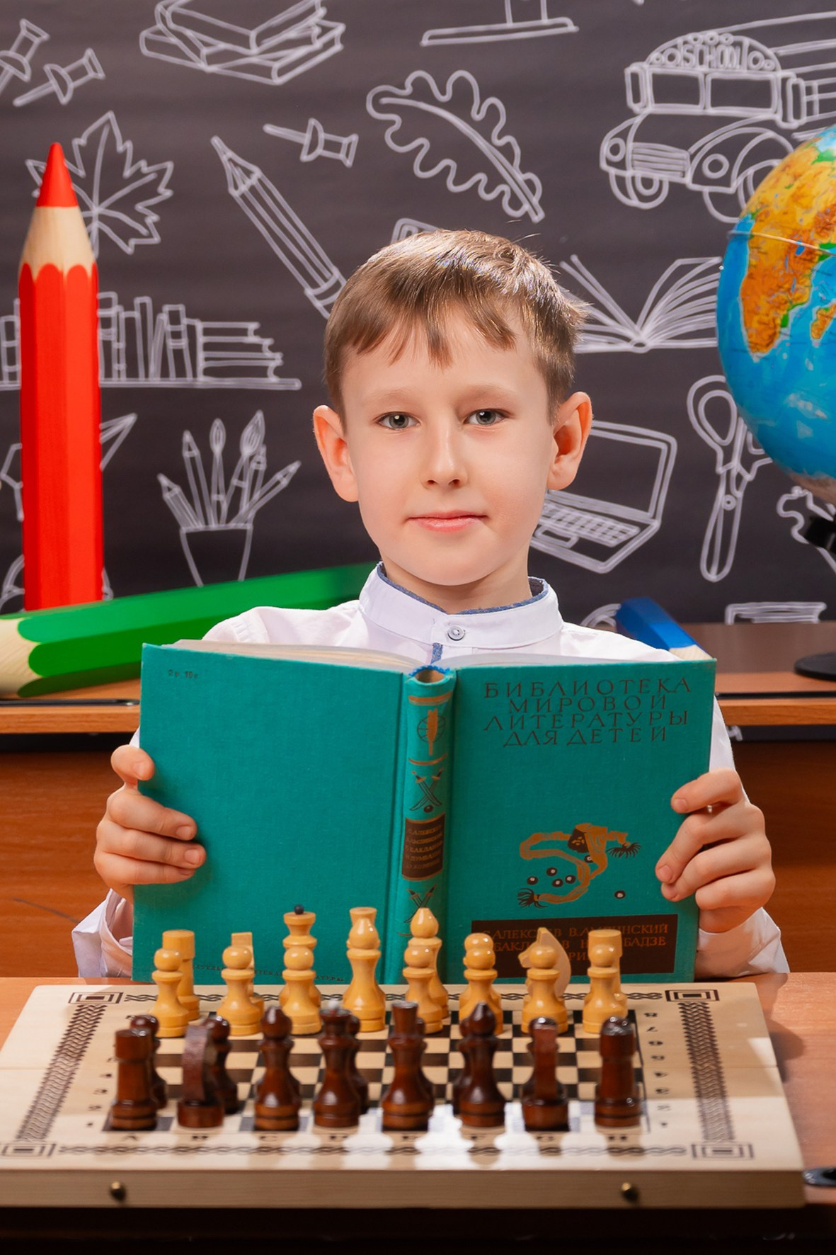 Начальная школа (виньетка). Фотограф в Москве Кирилл Никонов