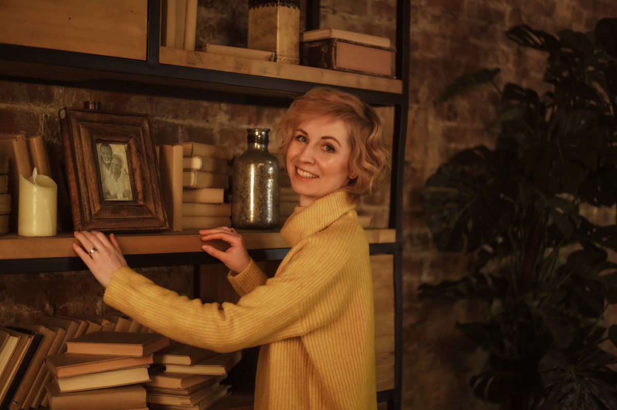 Фотосессия для Вики в студии Москва. Портретный фотограф в Москве, Московской области. Деловой портрет