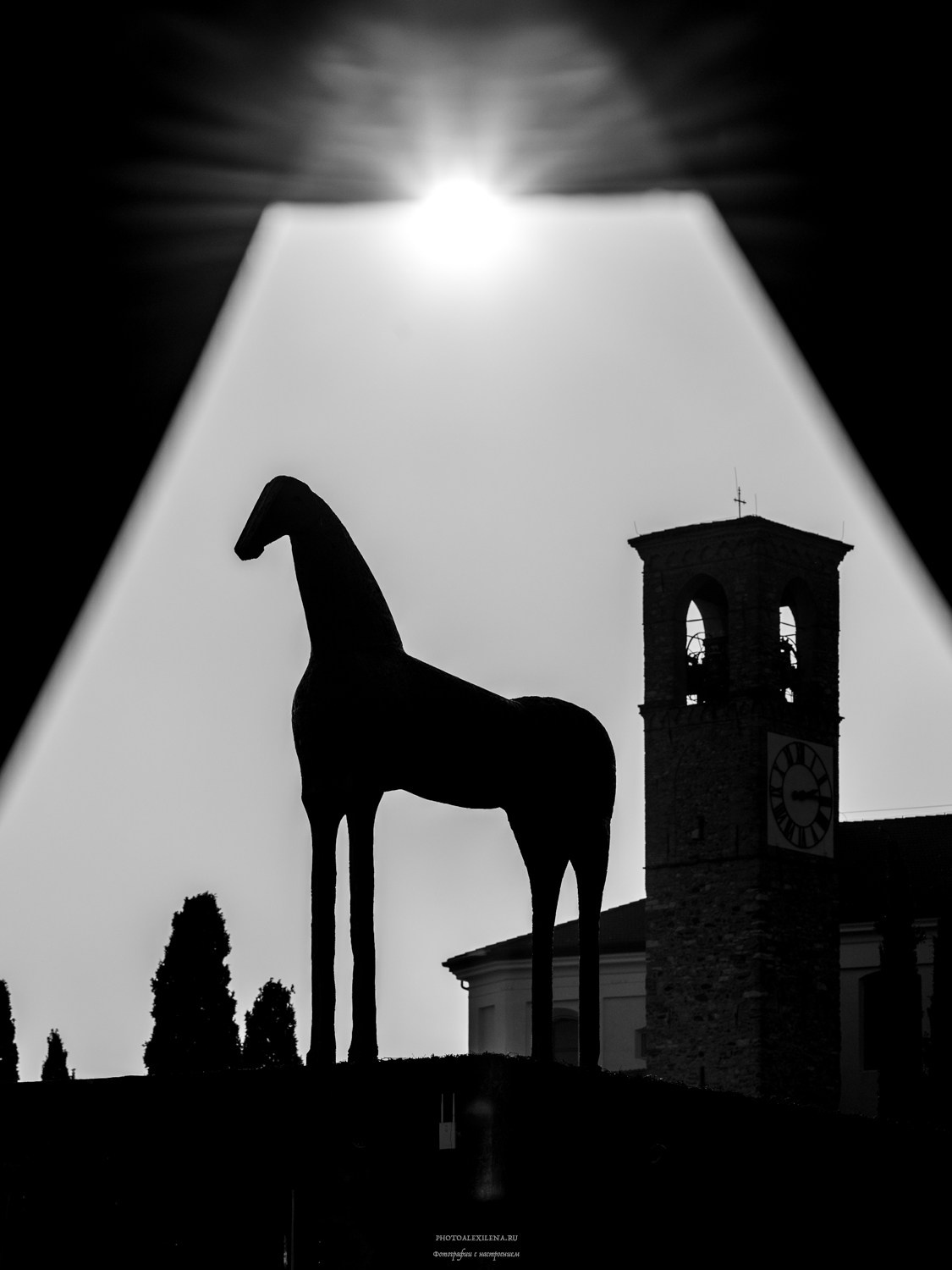 Vittoriale degli Italiani-Бывшая резиденция Габриеле Д’Аннунцио. Авторские стильные фотокартины