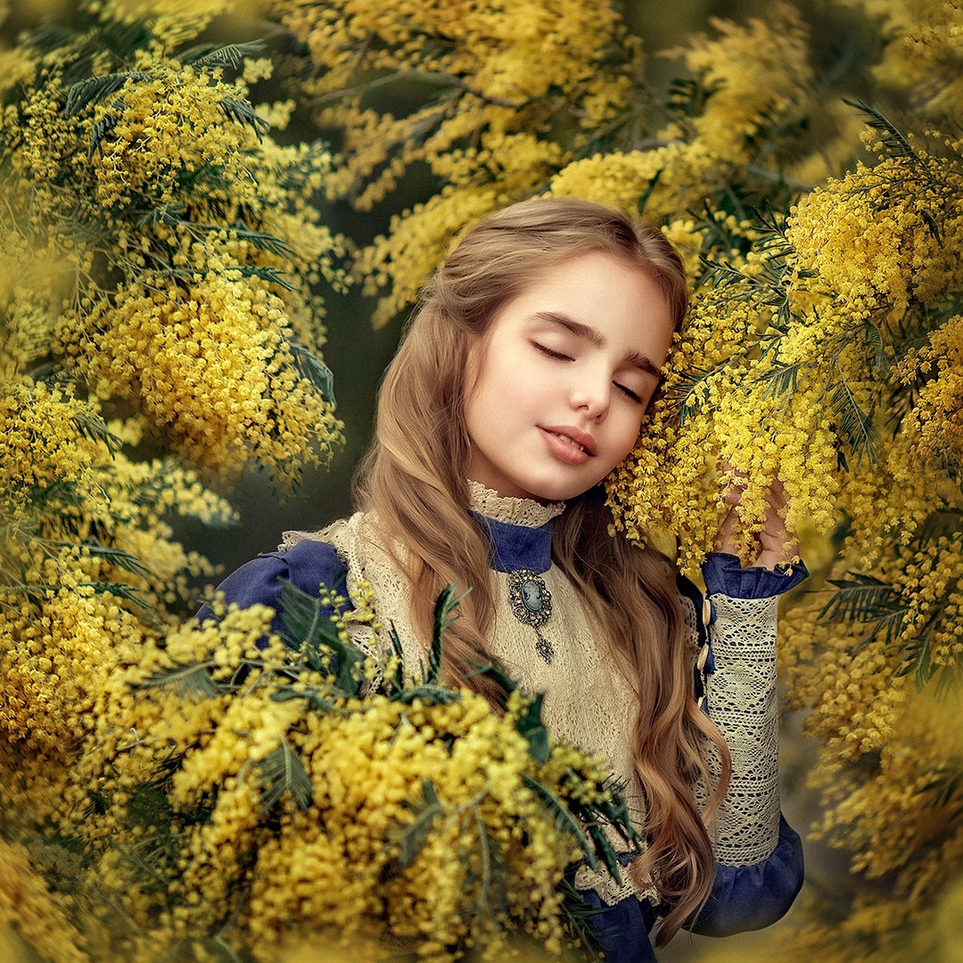 Shooting a mezzogiorno. Fotografa Elena Mikhailova