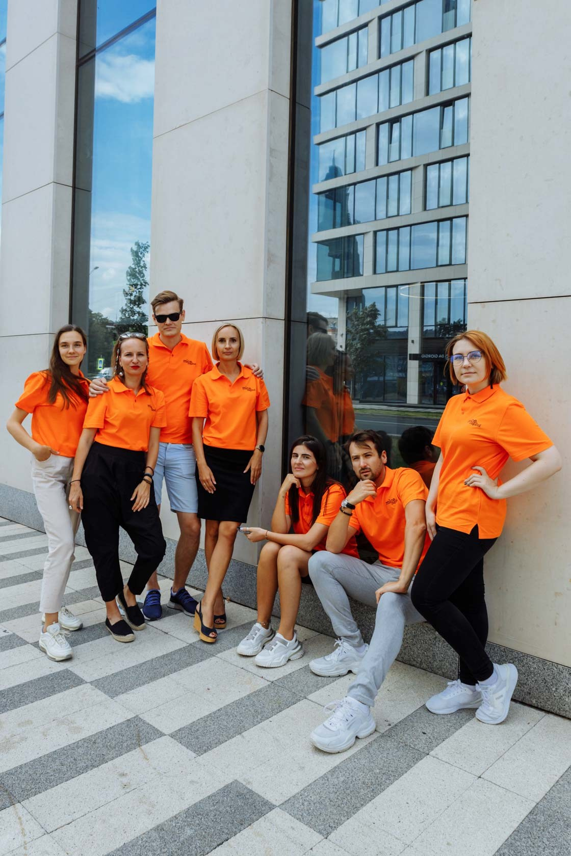 Съёмка контента для агентства