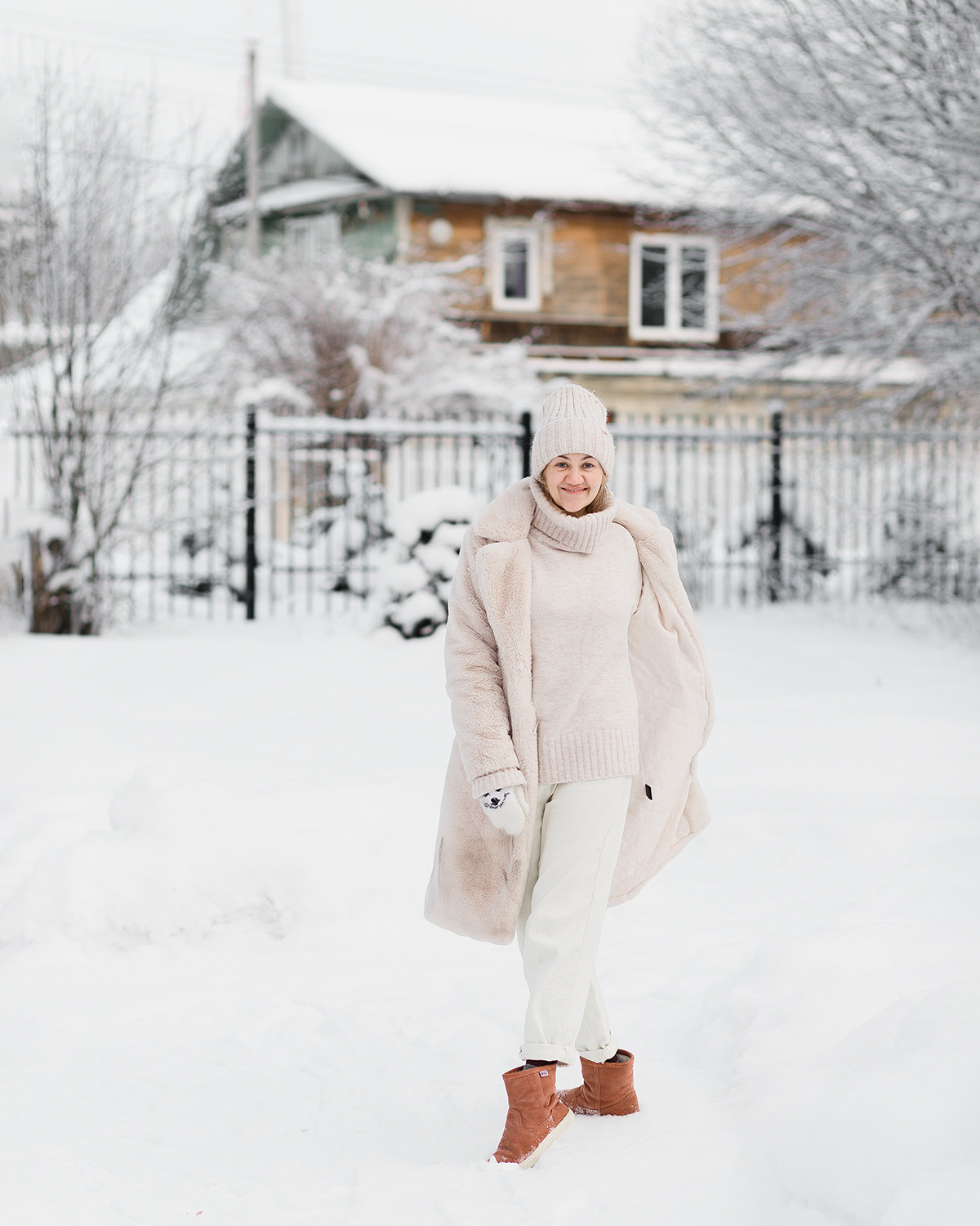 Морозное утро. Прогулка. Семейный фотограф в Санкт-Петербурге Ирина Иванова