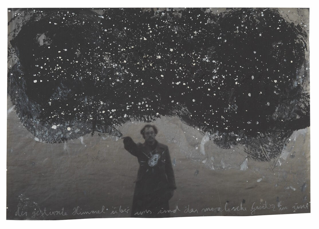 Anselm Kiefer: Photography at the beginning. Private image