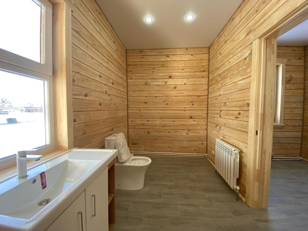 Студия + 3 спальни 112 м². Уральский завод Профилированного бруса в Челябинске