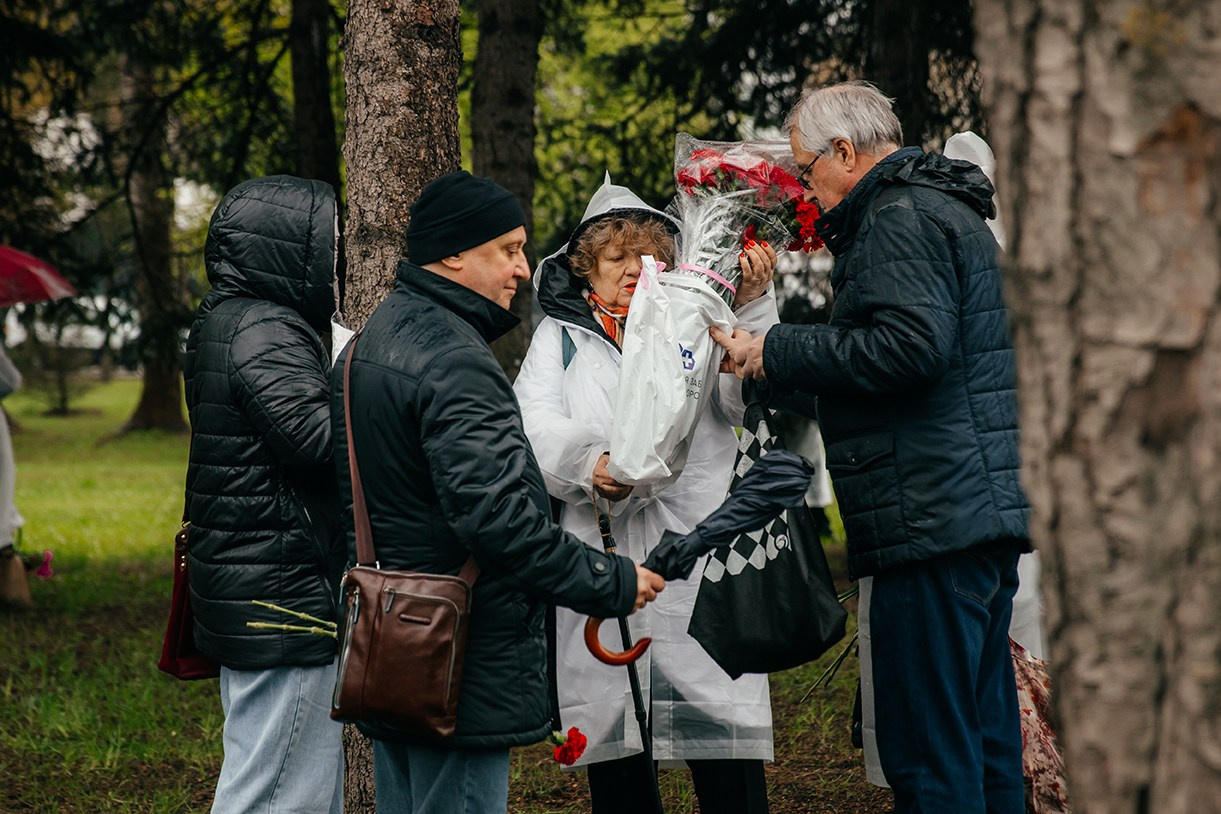 Акция памяти к 40-летию ликвидации катастрофы на Чернобыльской АЭС прошла на Поклонной горе. Фото и видео проект о героях ВОВ, Чернобыльцах, Афганцах
