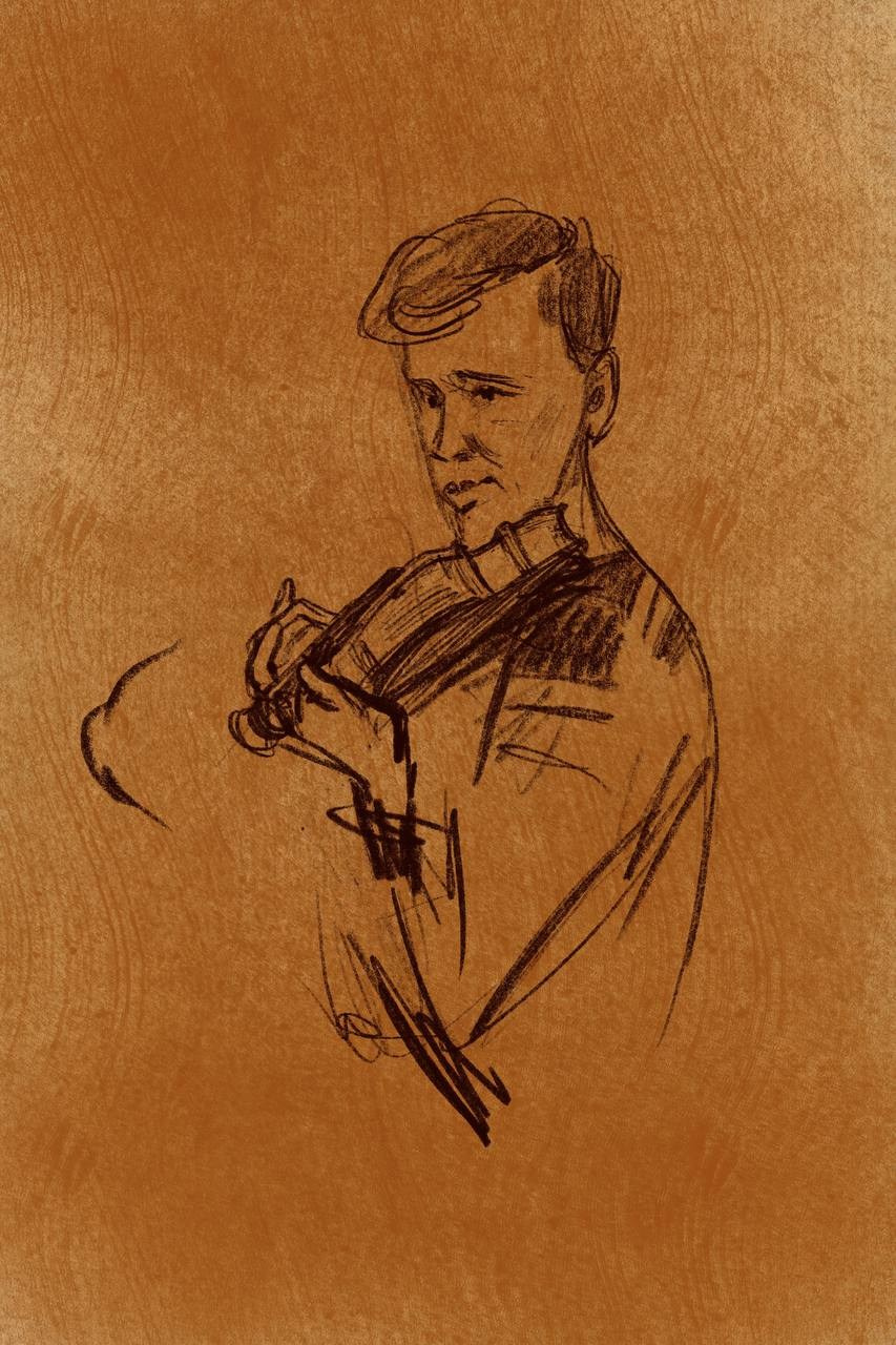 ОКОЛО МУЗЫКИ. Artist Anna Khopta. Oil and Acrylic Paintings. Moscow