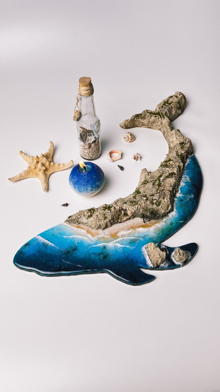 Онлайн мастер-классы по эпоксидной смоле и спиртовым чернилам. Seatales — эпоксидная смола и спиртовые чернила