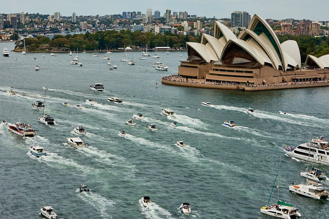 Australia Day Ferrython. Maria Poleshchuk, commercial photographer in Sydney