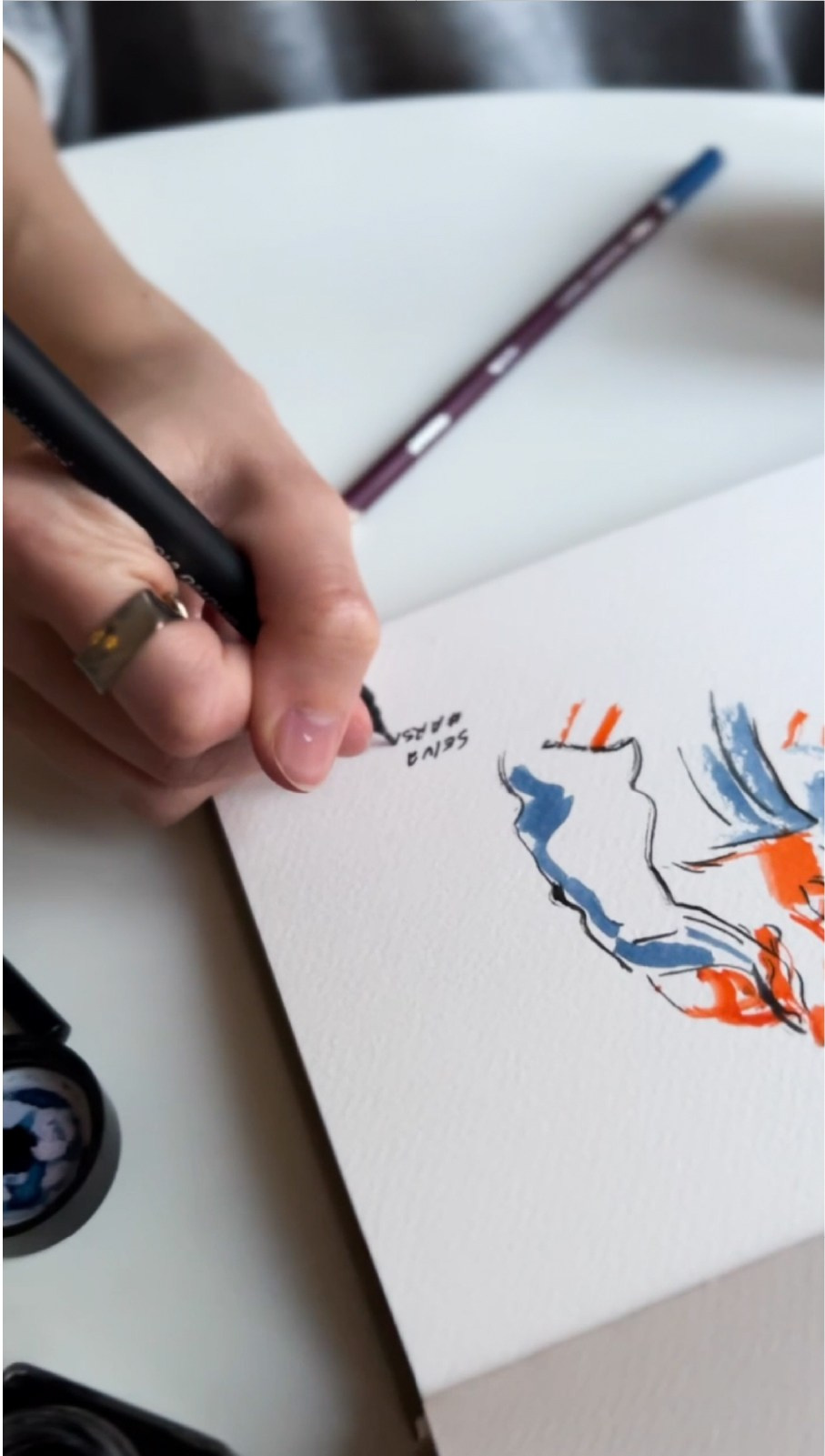 Фэшн иллюстратор из Москвы Власенко Мария